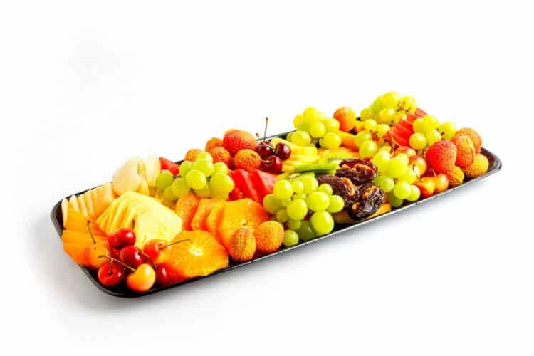 מגש פירות מלבני פרימיום משפחתי