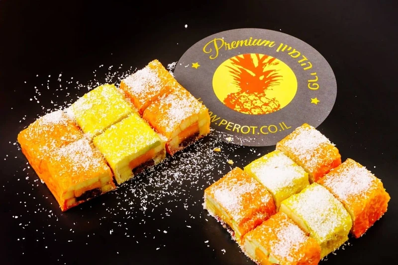 פרי הדמיון - תוספת סושי פירות 12 יחידות