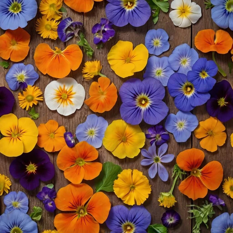 פרחי מאכל לאכילה